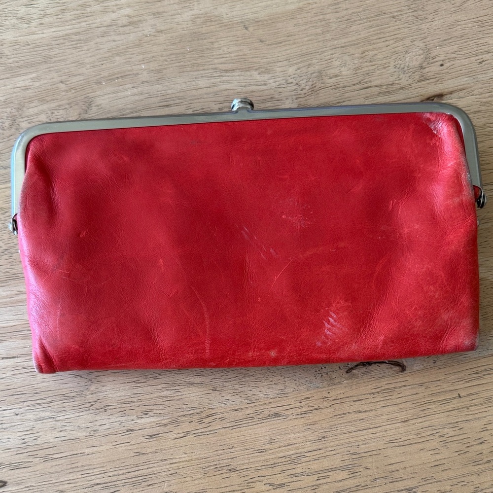 HOBO Scarlet Leather Wallet